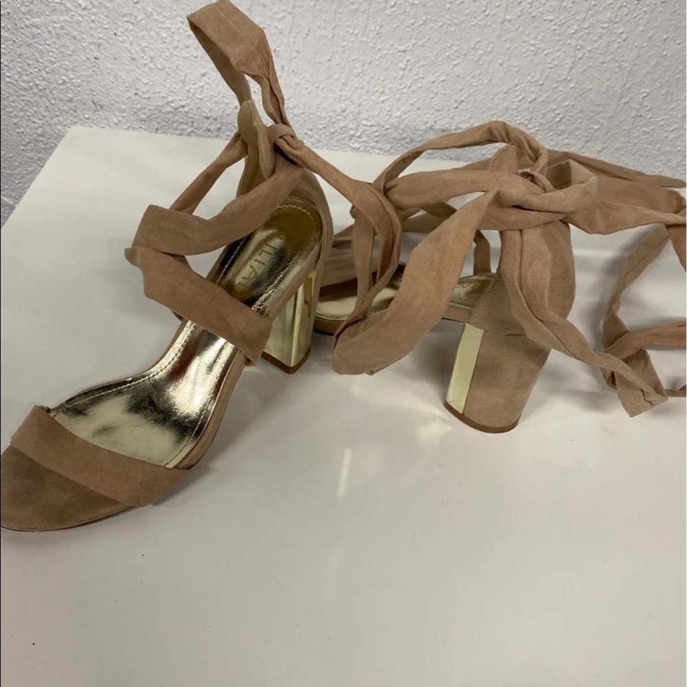 Liliana wrap around heels